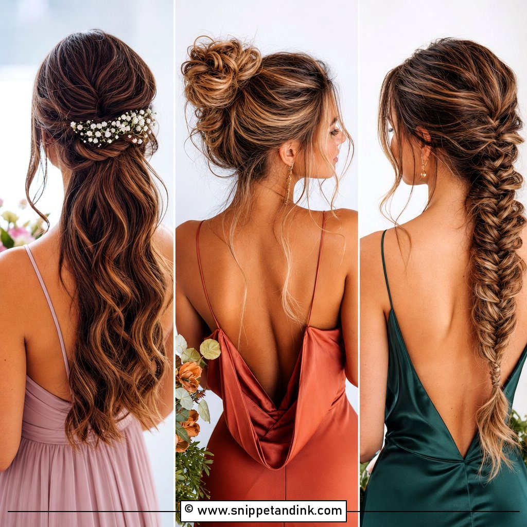 25 Bridesmaid Hairstyles Long Hair for Dreamy Wedding Looks