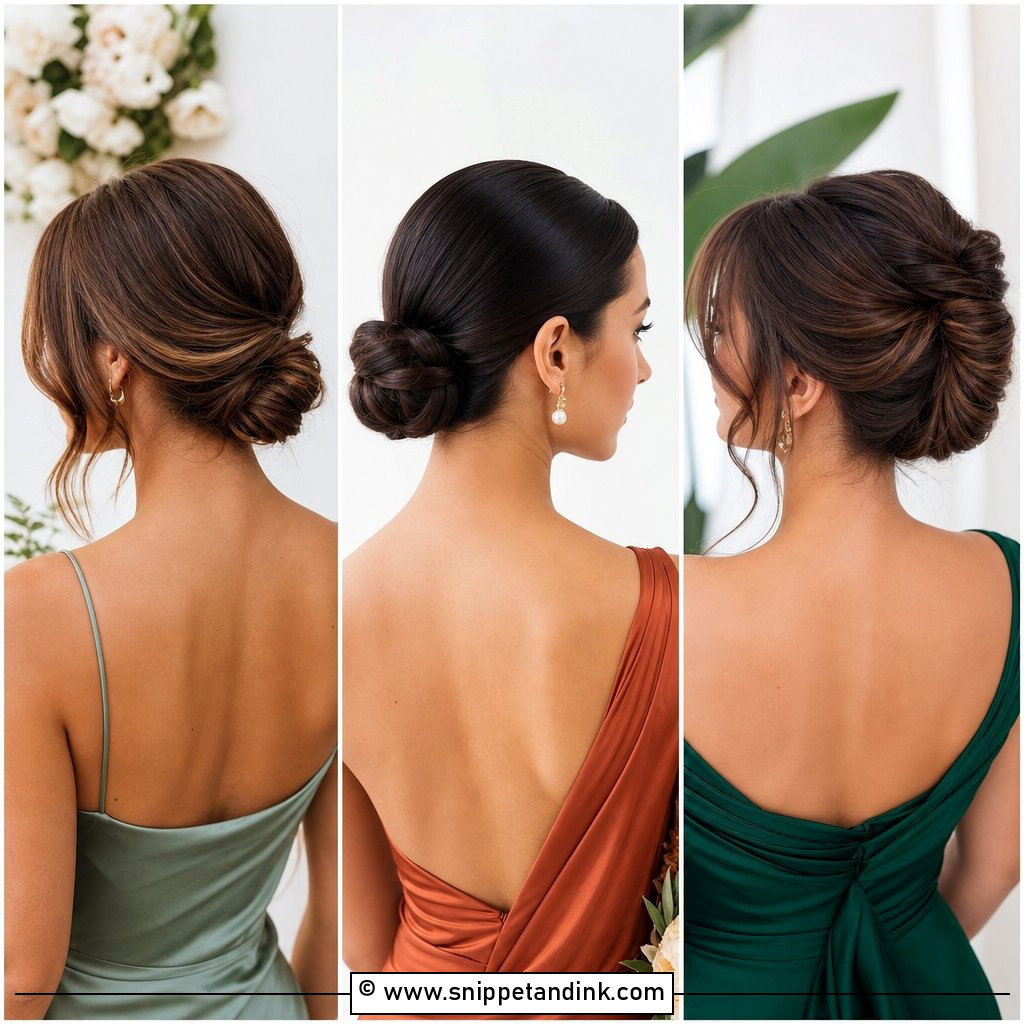 25 Bridesmaid Hairstyles Medium Length Updo Chic Looks