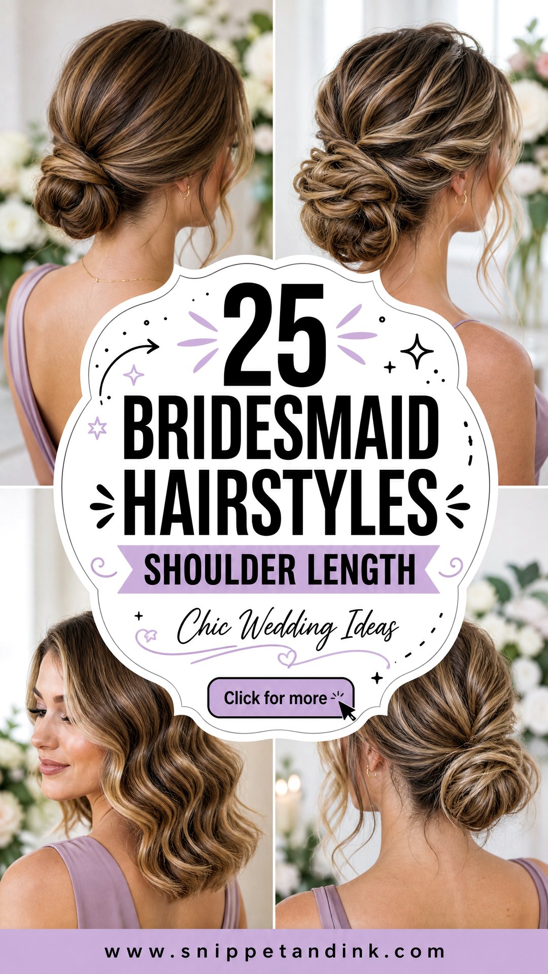 25 Bridesmaid Hairstyles Shoulder Length Chic Ideas - 25 Bridesmaid Hairstyles Shoulder Length: Chic Ideas