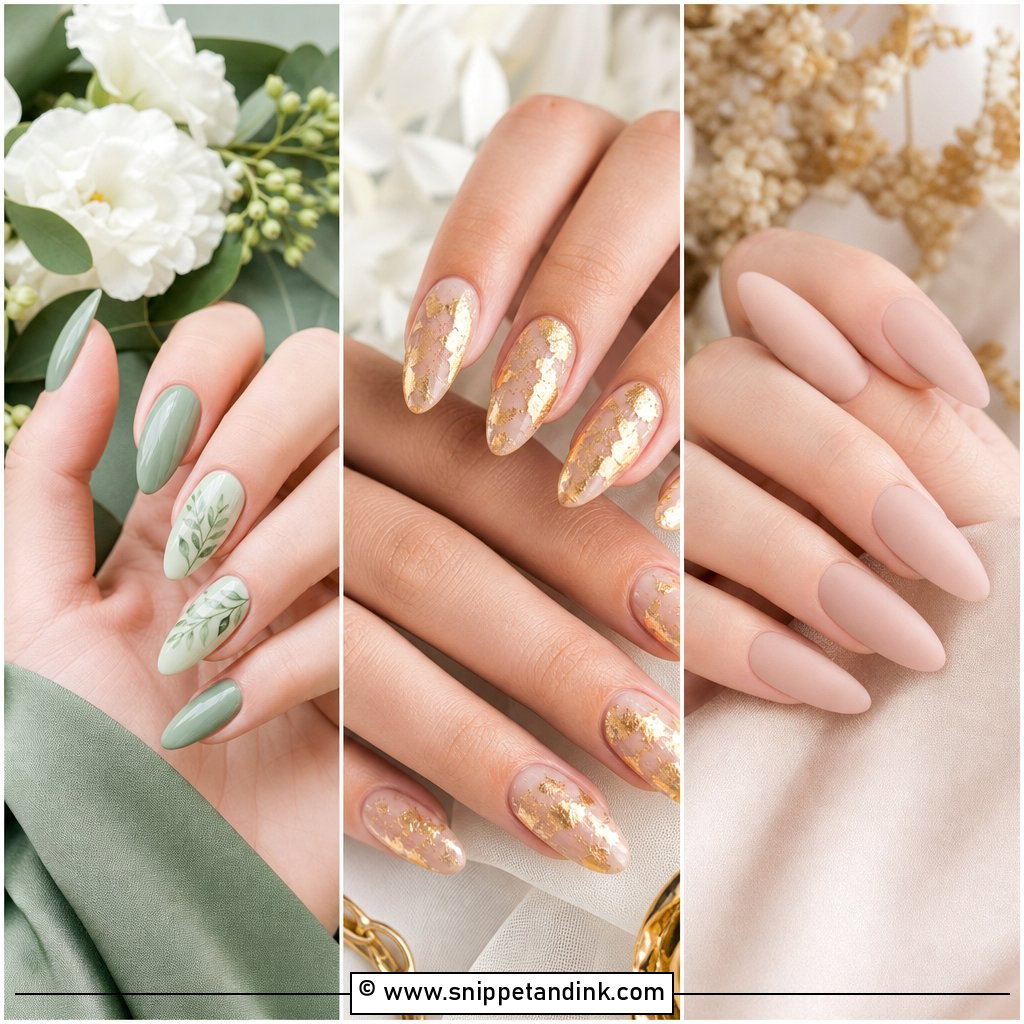 25 Bridesmaid Wedding Nails Design Ideas for a Polished Look