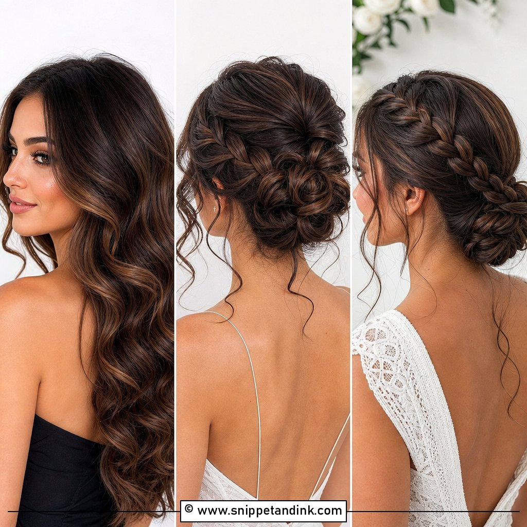 25 Brunette Wedding Hairstyles Gorgeous Bridal Ideas