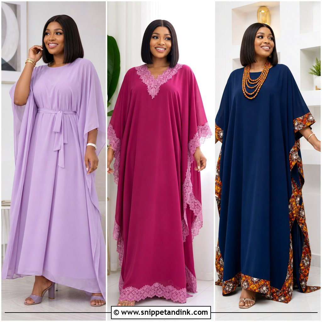 25 Bubu Gown Styles Chiffon