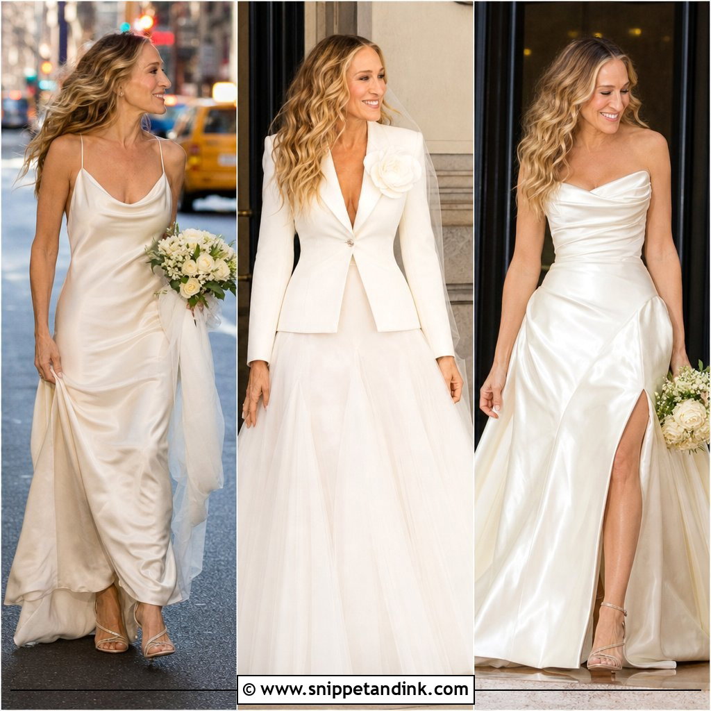 25 Carrie Bradshaw Wedding Dress Ideas for Iconic City Brides