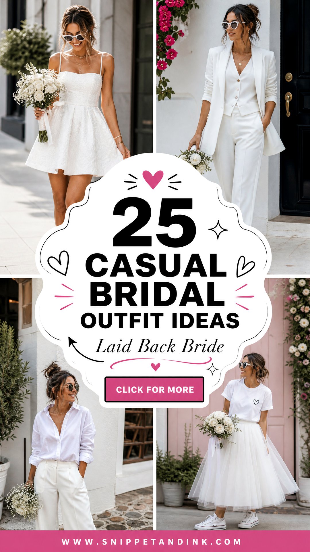 25 Casual Bridal Outfit Ideas for Laid-Back Brides Today - 25 Casual Bridal Outfit Ideas for Laid-Back Brides Today