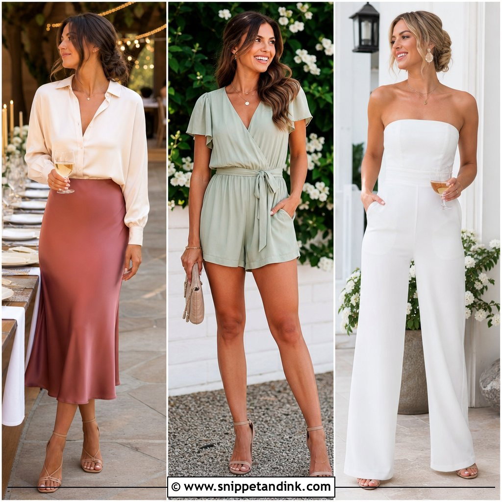 25 Casual Rehearsal Dinner Outfit Ideas for Every Wedding Style