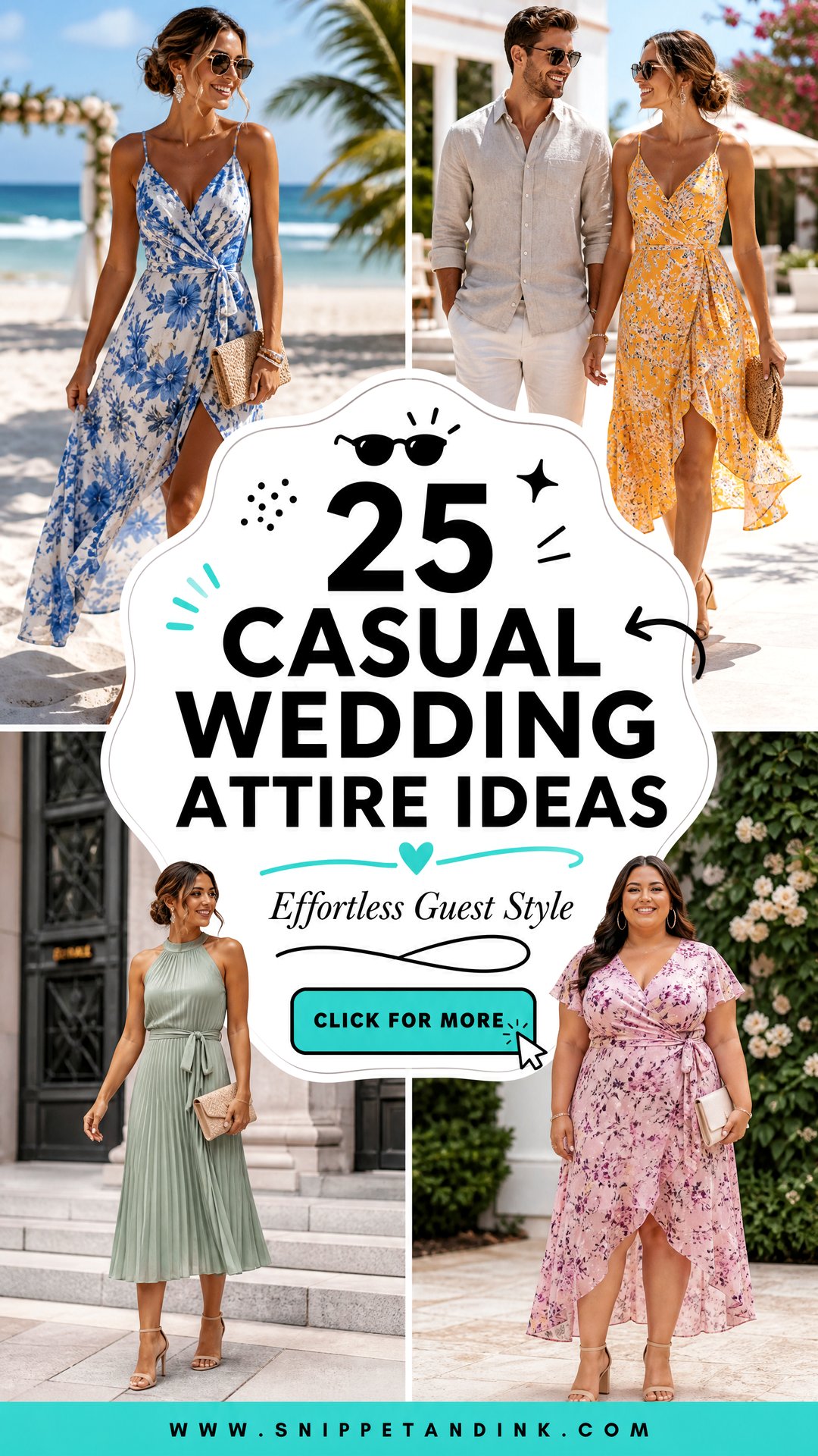 25 Casual Wedding Attire Ideas for Effortless Guests - 25 Casual Wedding Attire Ideas for Effortless Guests