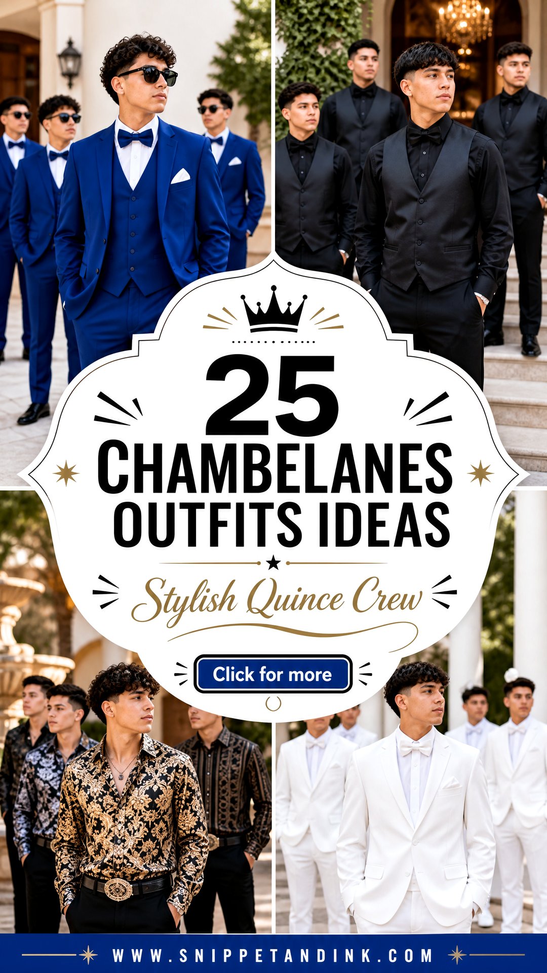 25 Chambelanes Outfits for a Stylish Quinceaera Crew - 25 Chambelanes Outfits for a Stylish Quinceañera Crew