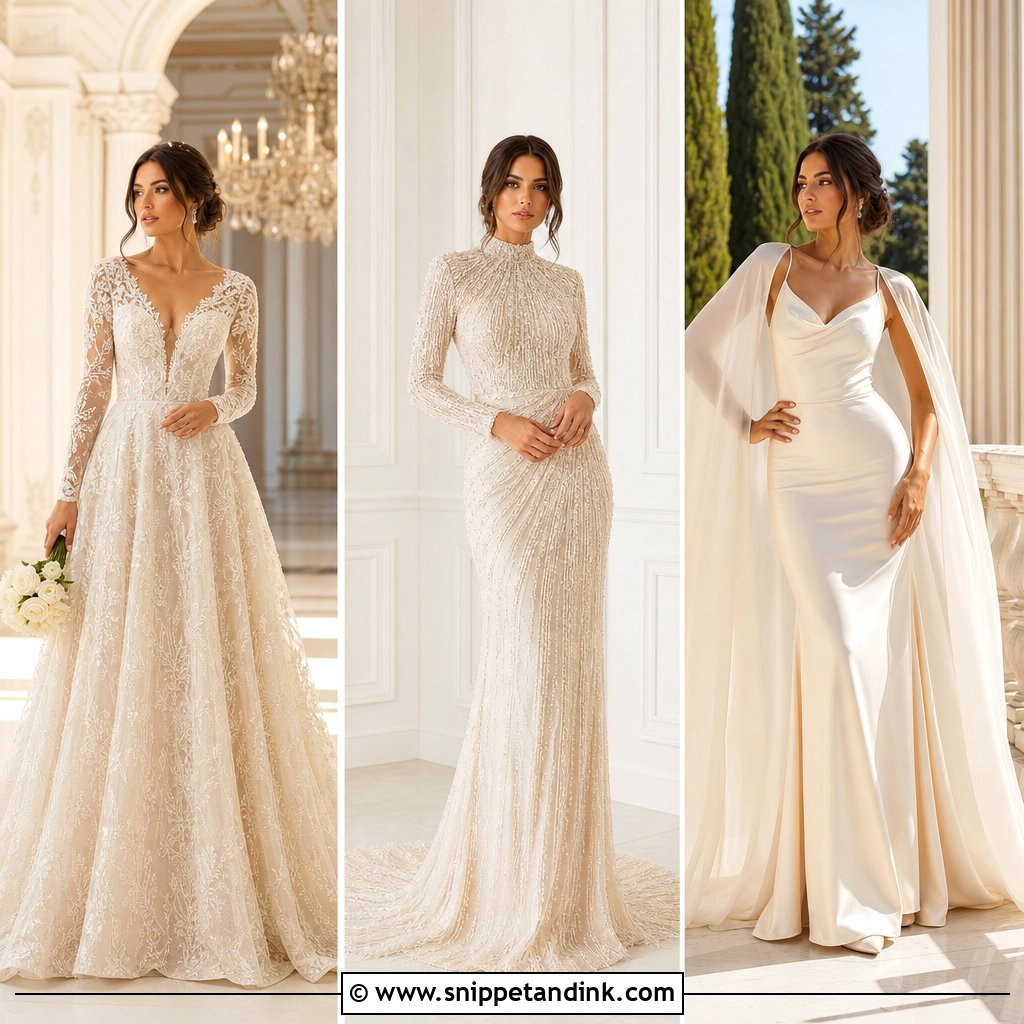 25 Champagne Wedding Gown Ideas: Chic Styles for Modern Brides