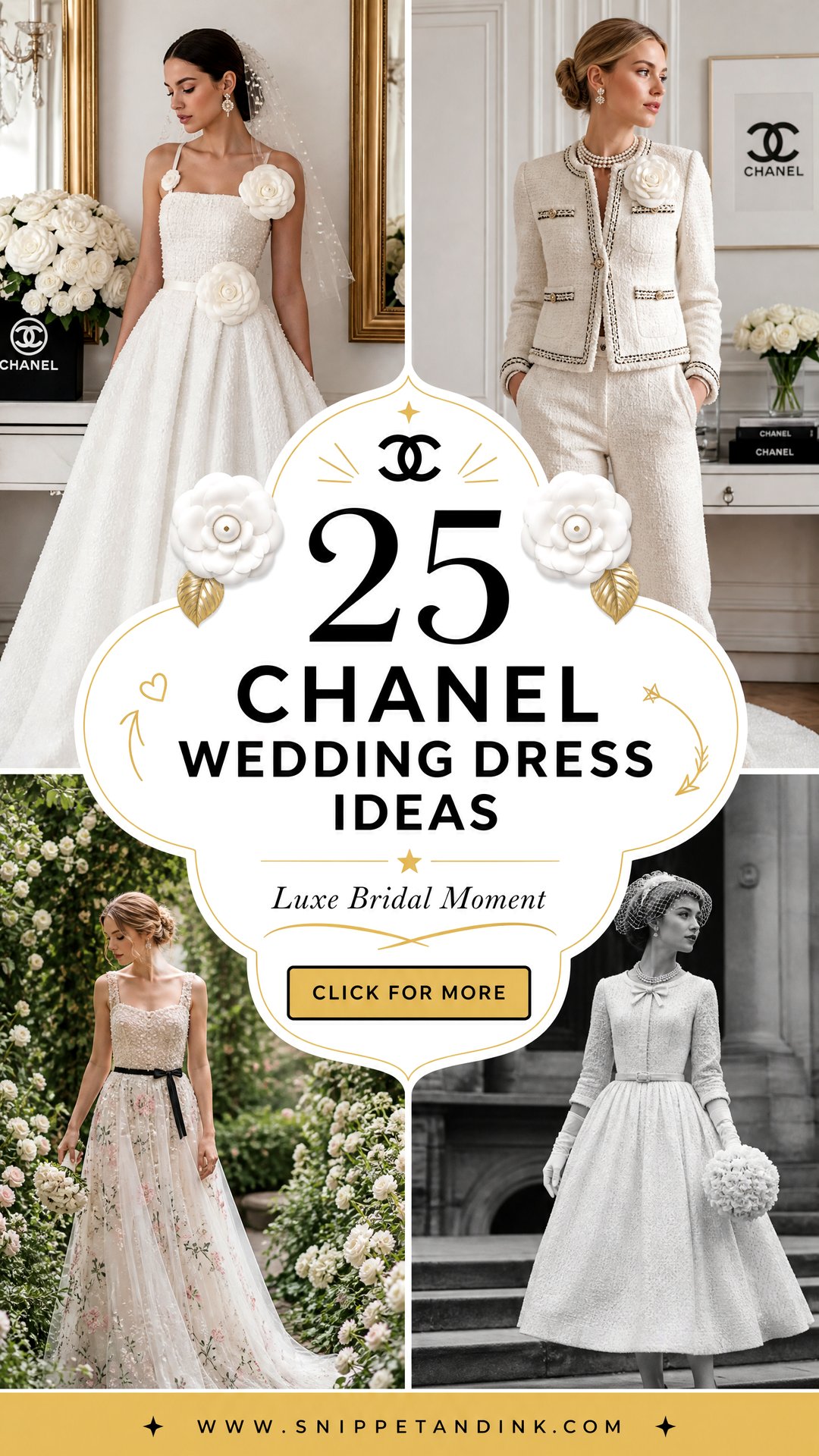 25 Chanel Wedding Dress Ideas for a Luxe Bridal Moment - 25 Chanel Wedding Dress Ideas for a Luxe Bridal Moment