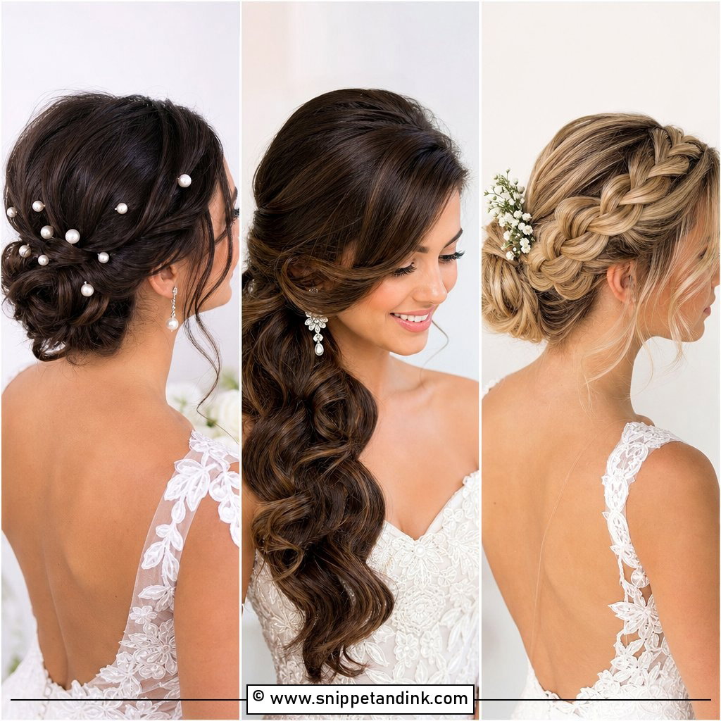 25 Chic Wedding Hair Ideas for an Effortless Modern Bridal Look