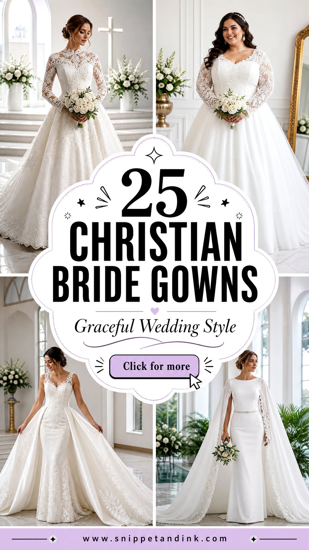 25 Christian Bride Gowns for Graceful Wedding Day Style - 25 Christian Bride Gowns for Graceful Wedding Day Style