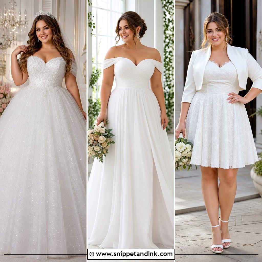 25 Chubby Wedding Dress Ideas: Flattering Styles to Love
