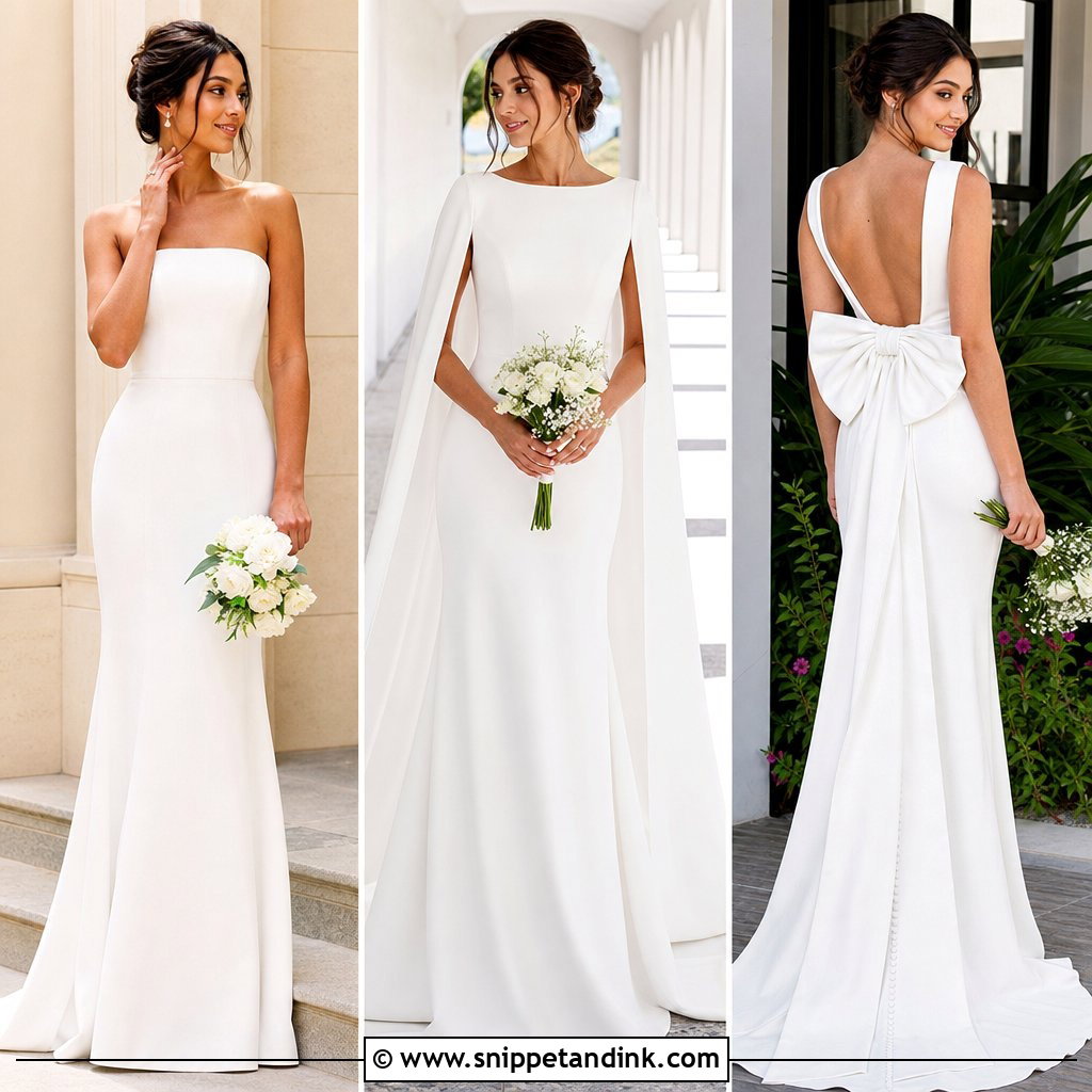25 Civil Wedding Gown Ideas: Elegant City Hall Styles for Brides