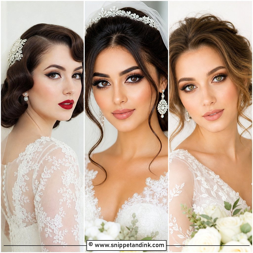 25 Classic Bridal Makeup Ideas for Timeless Wedding Beauty