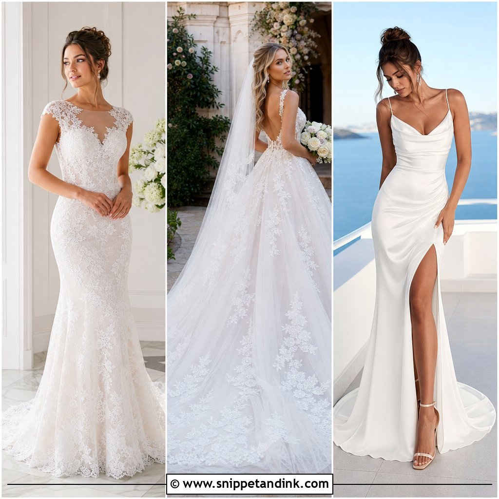 25 Classic Elegant Wedding Dresses: Timeless Styles Brides Love