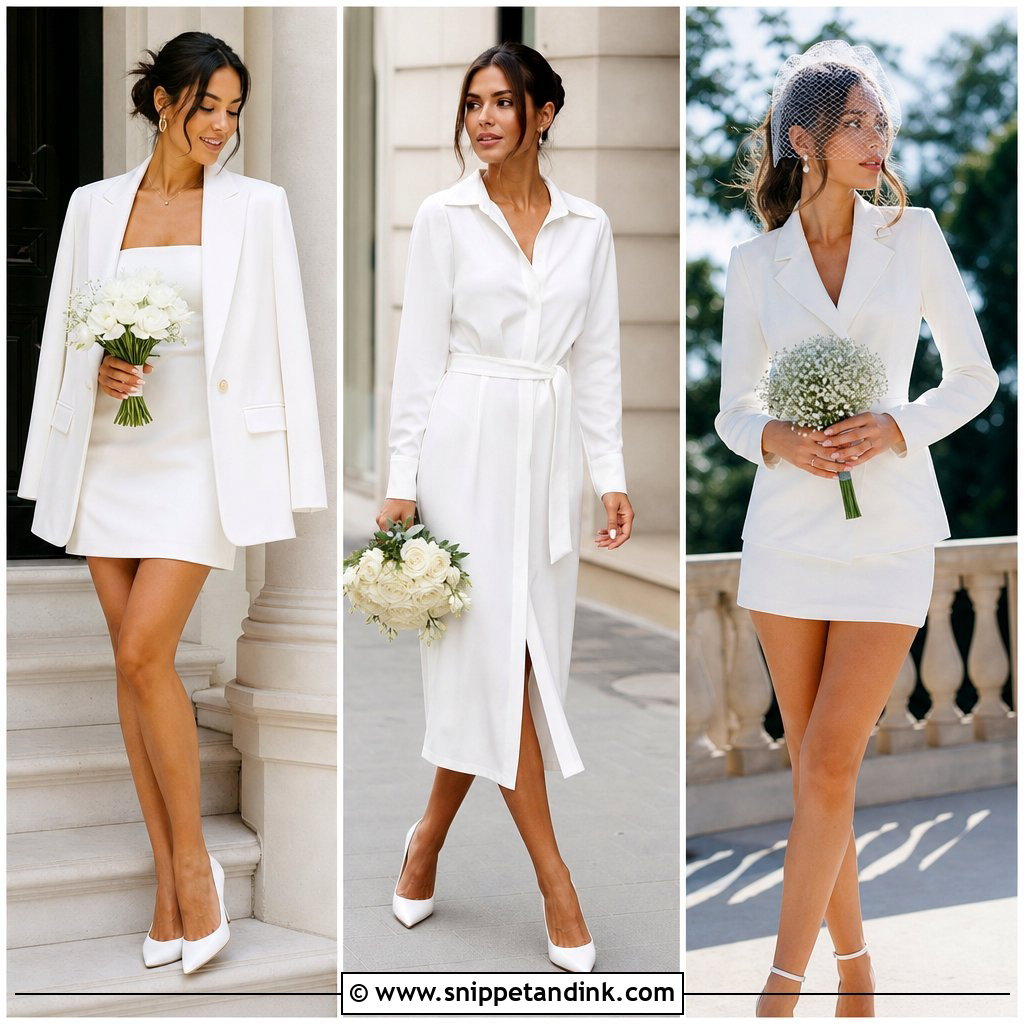 25 Classy Civil Wedding Outfit the Bride Ideas: Chic Looks