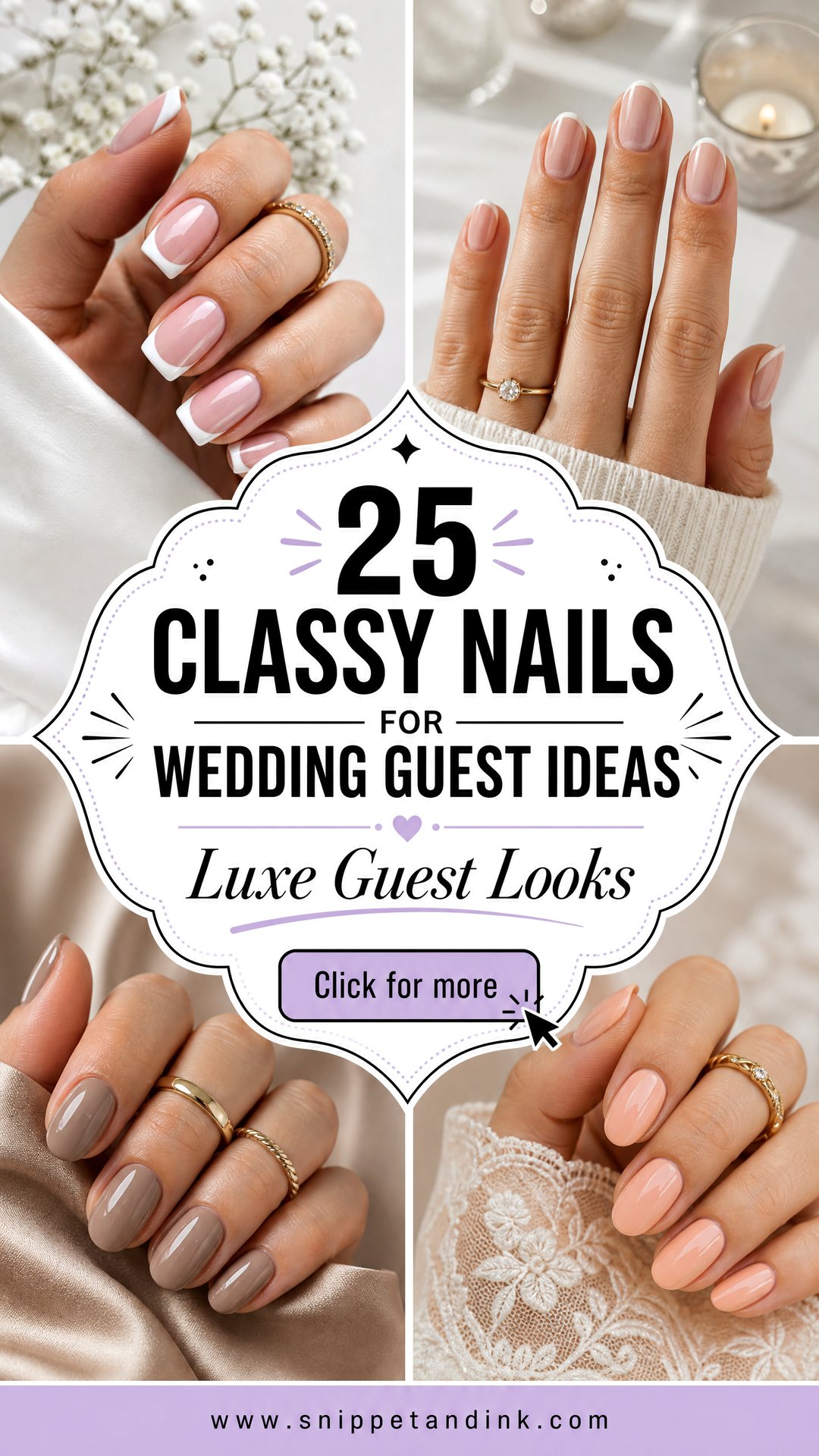 25 Classy Nails for Wedding Guest Looks That Feel Luxe - 25 Classy Nails for Wedding Guest Looks That Feel Luxe