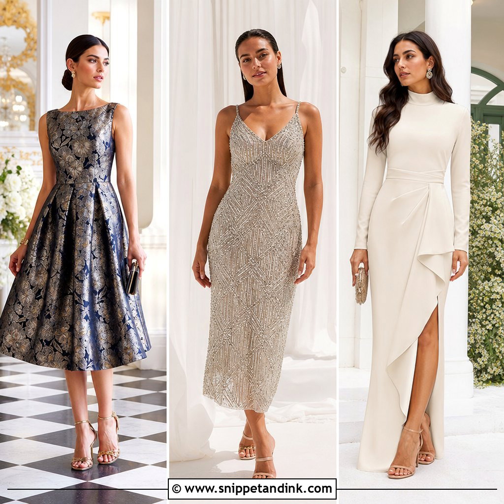 25 Cocktail Formal Wedding Attire Ideas for Stylish Guests