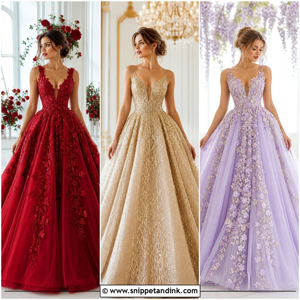 25 Colored Wedding Gowns for a Bold Modern Bridal Look