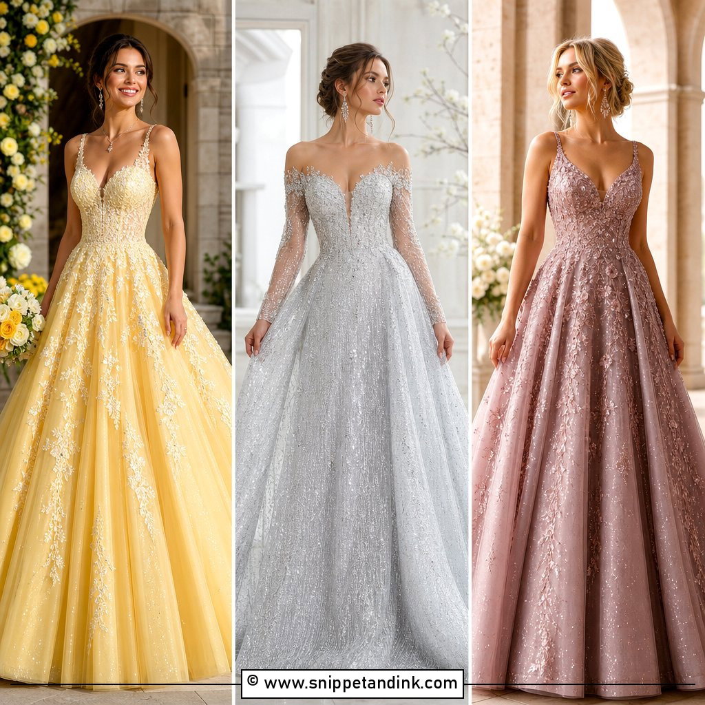 25 Colourful Wedding Dress Ideas for Bold Bridal Style
