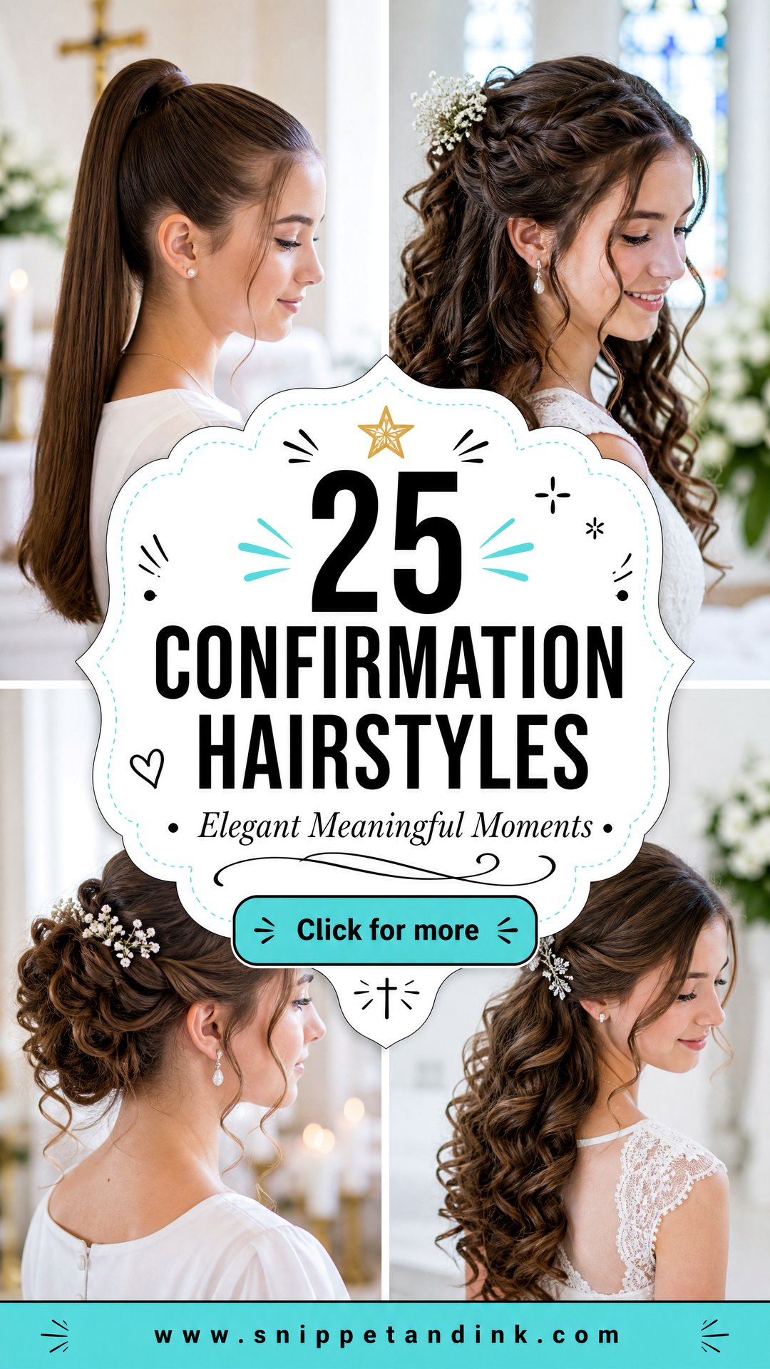 25 Confirmation Hairstyles for Elegant Meaningful Moments - 25 Confirmation Hairstyles for Elegant, Meaningful Moments