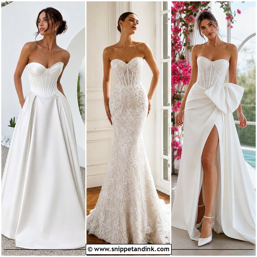25 Corset Bridal Dress Ideas for a Sculpted Bridal Look