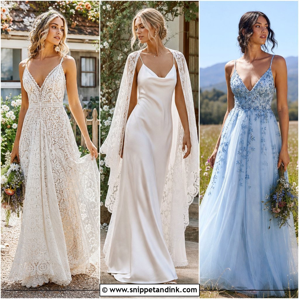 25 Cottage Wedding Dress Ideas for a Romantic Countryside Look