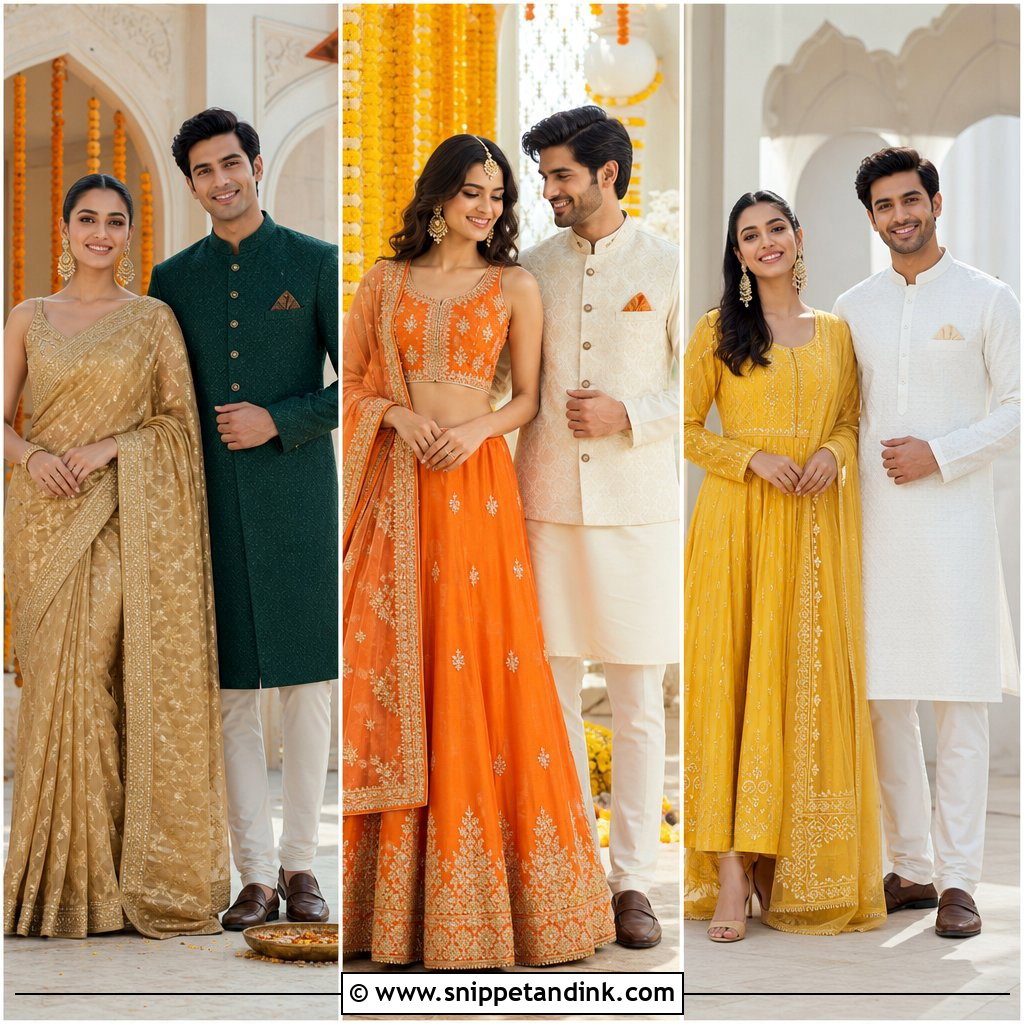 25 Couple Contrast Outfits for Wedding: Chic Styling Ideas