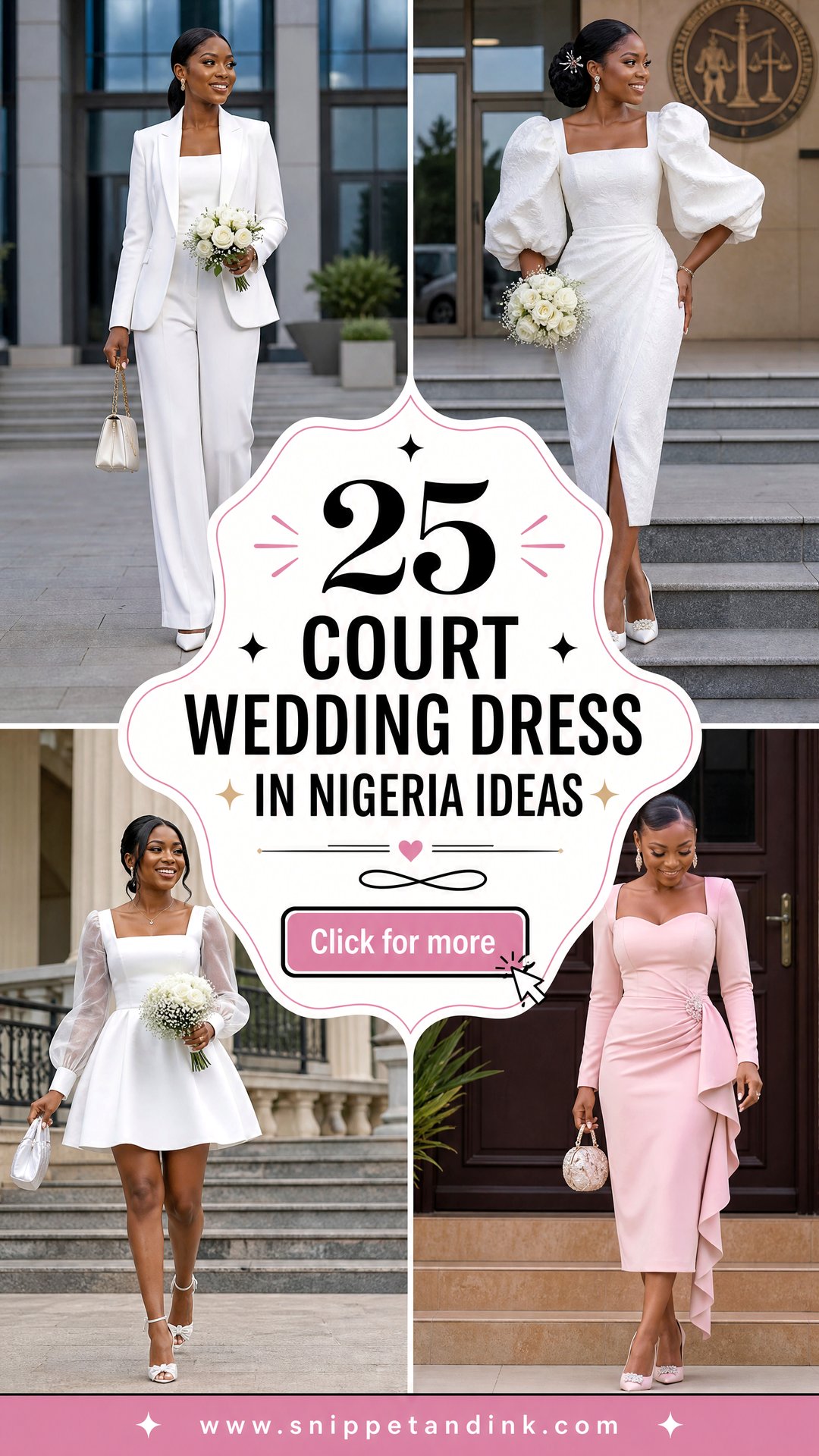 25 Court Wedding Dress in Nigeria Ideas for Chic Civil Brides - 25 Court Wedding Dress in Nigeria Ideas for Chic Civil Brides