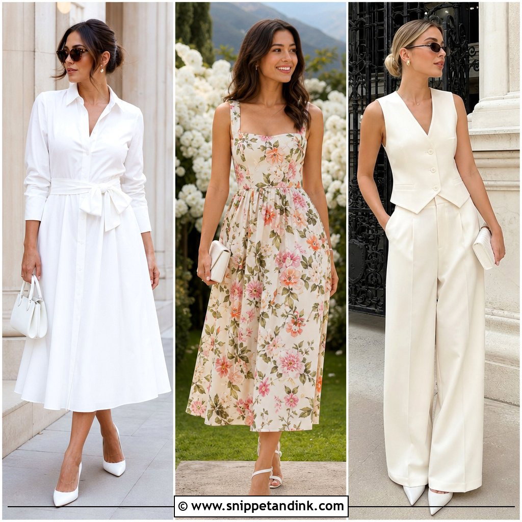 25 Court Wedding Outfits: Chic Looks for Civil Ceremonies