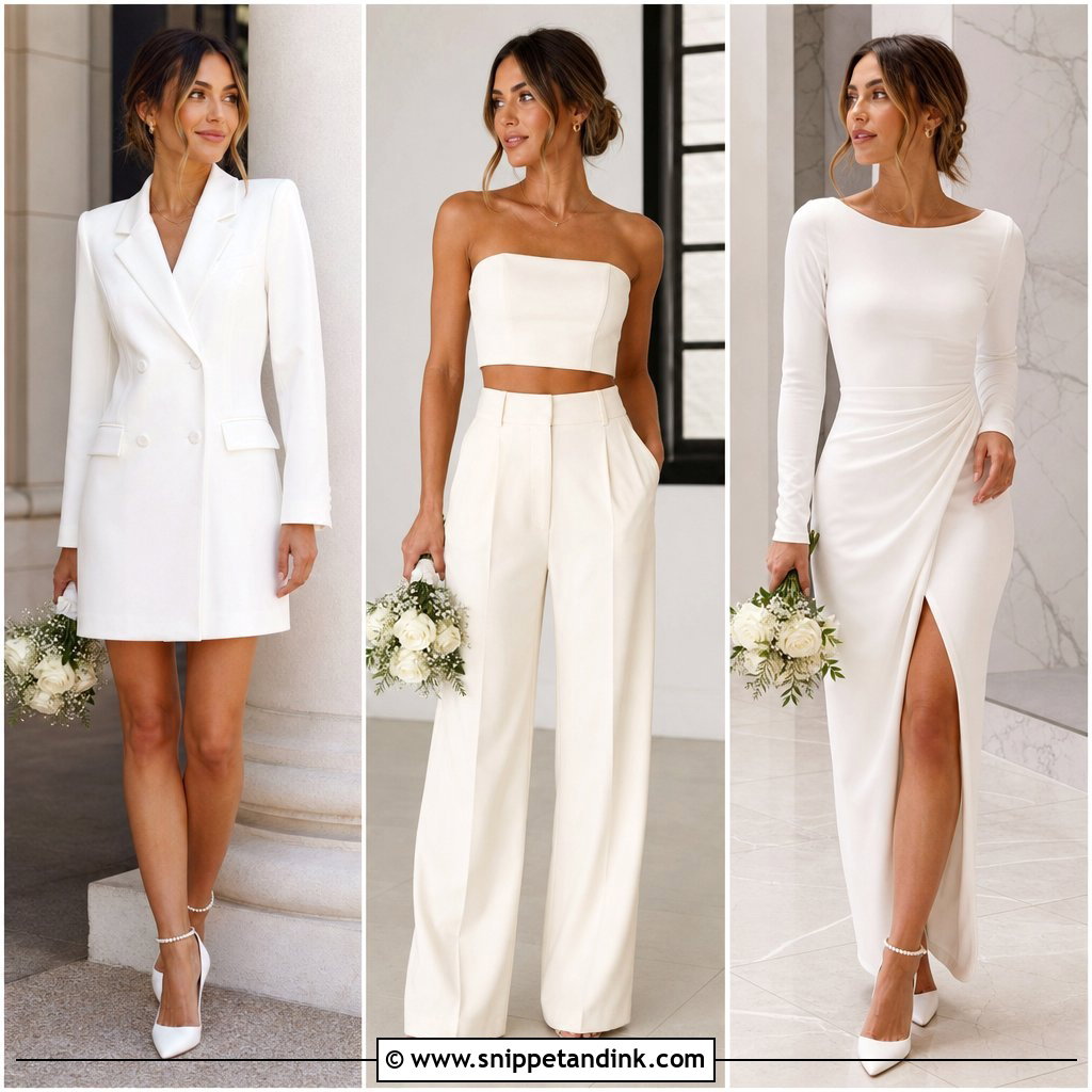 25 Courthouse Wedding Attire Ideas