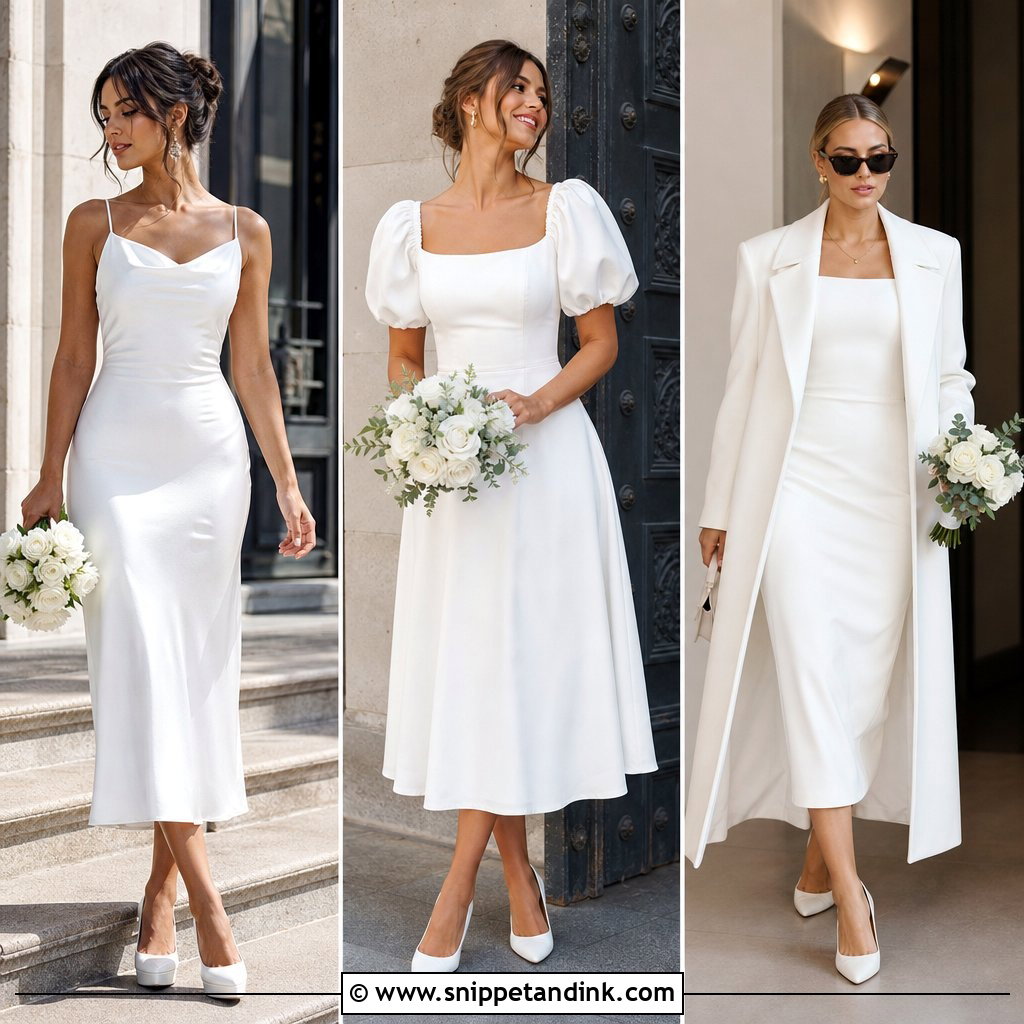 25 Courthouse Wedding Dresses: Chic Styles for Modern Brides