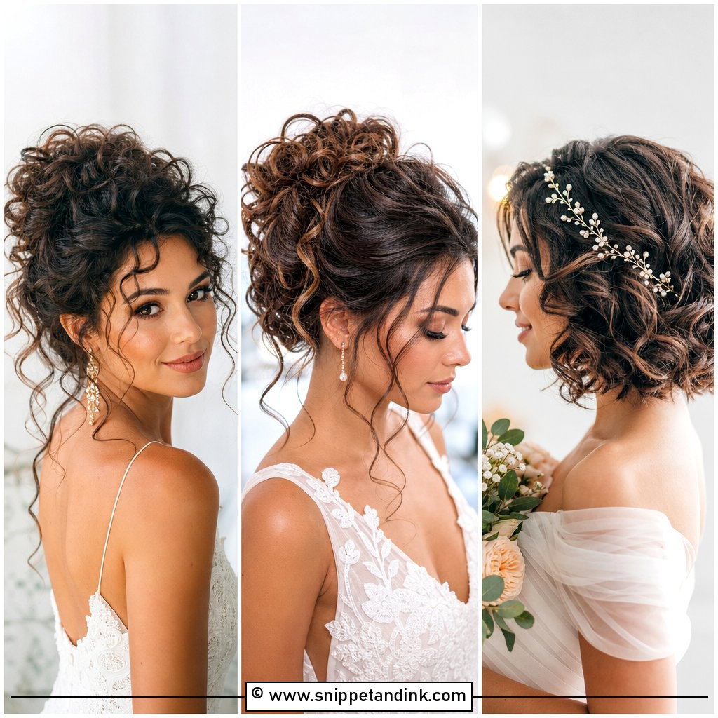 25 Curly Hair Wedding Guest Styles for Effortless Glam Looks