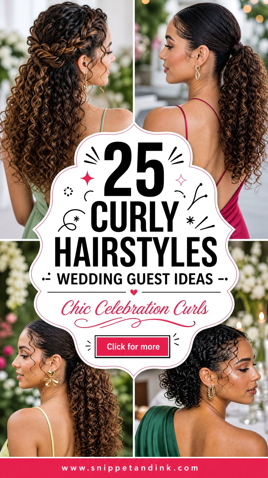 25 Curly Hairstyles Wedding Guest Ideas for Chic Celebrations - 25 Curly Hairstyles Wedding Guest Ideas for Chic Celebrations