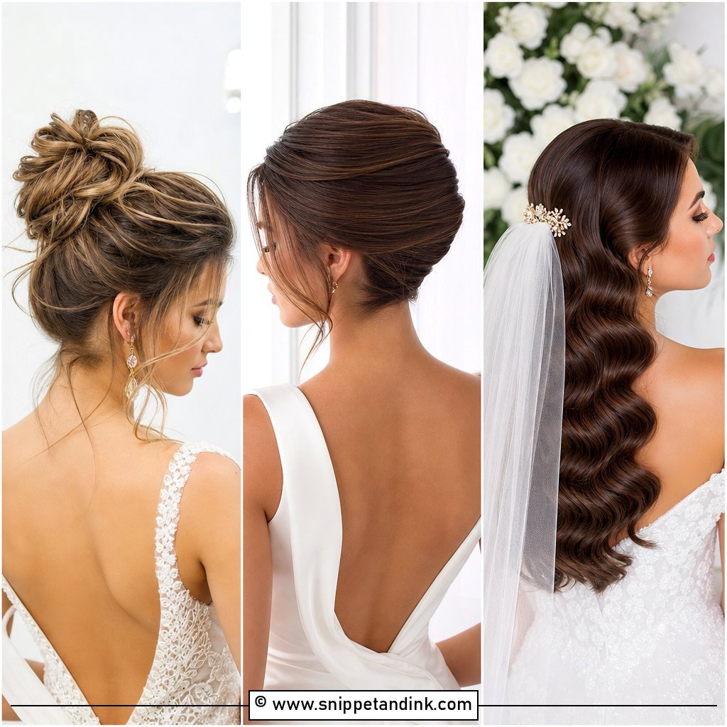 25 Cute Wedding Hairstyles for Effortless Bridal Charm