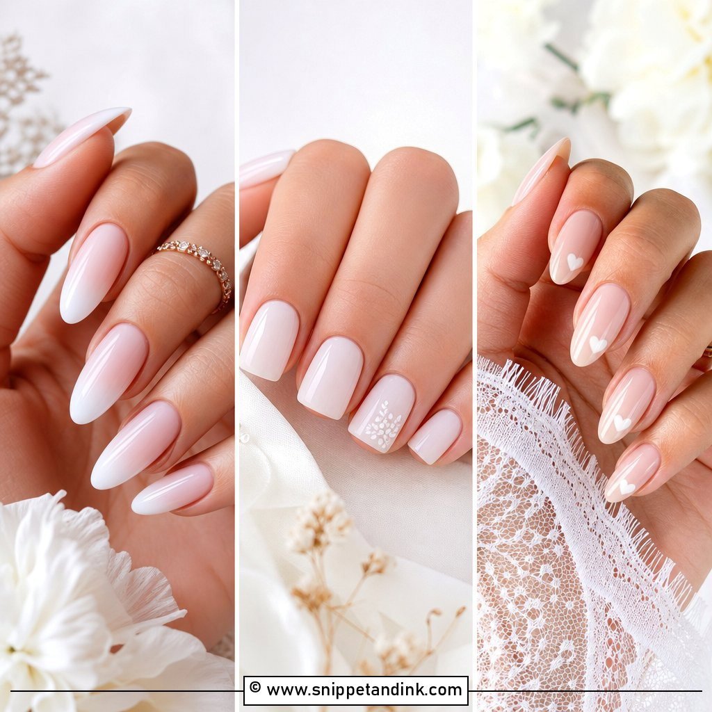 25 Cute Wedding Nails Sweet Manicure Ideas for Modern Brides