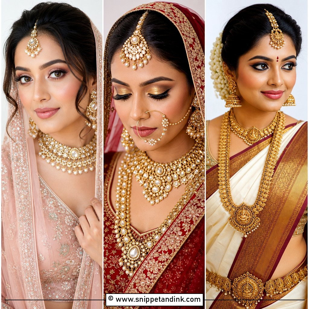 25 Desi Bridal Makeup Ideas for a Radiant Wedding Glow
