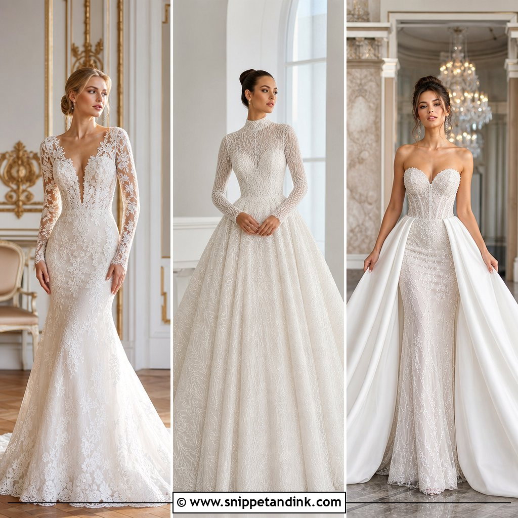 25 Designer Bridal Gowns: Luxury Styles for a Showstopping Look