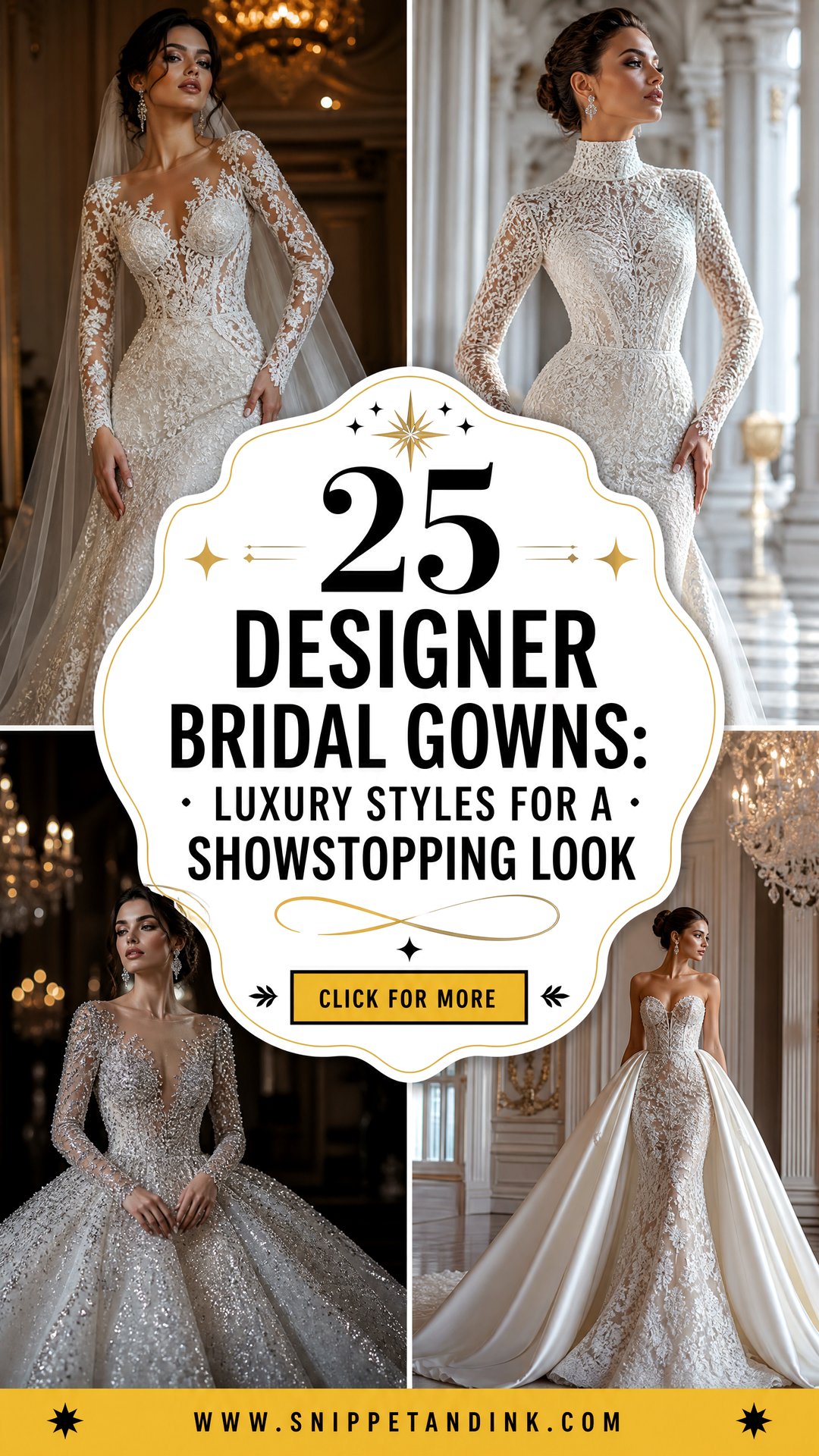25 Designer Bridal Gowns Luxury Styles for a Showstopping Look - 25 Designer Bridal Gowns: Luxury Styles for a Showstopping Look