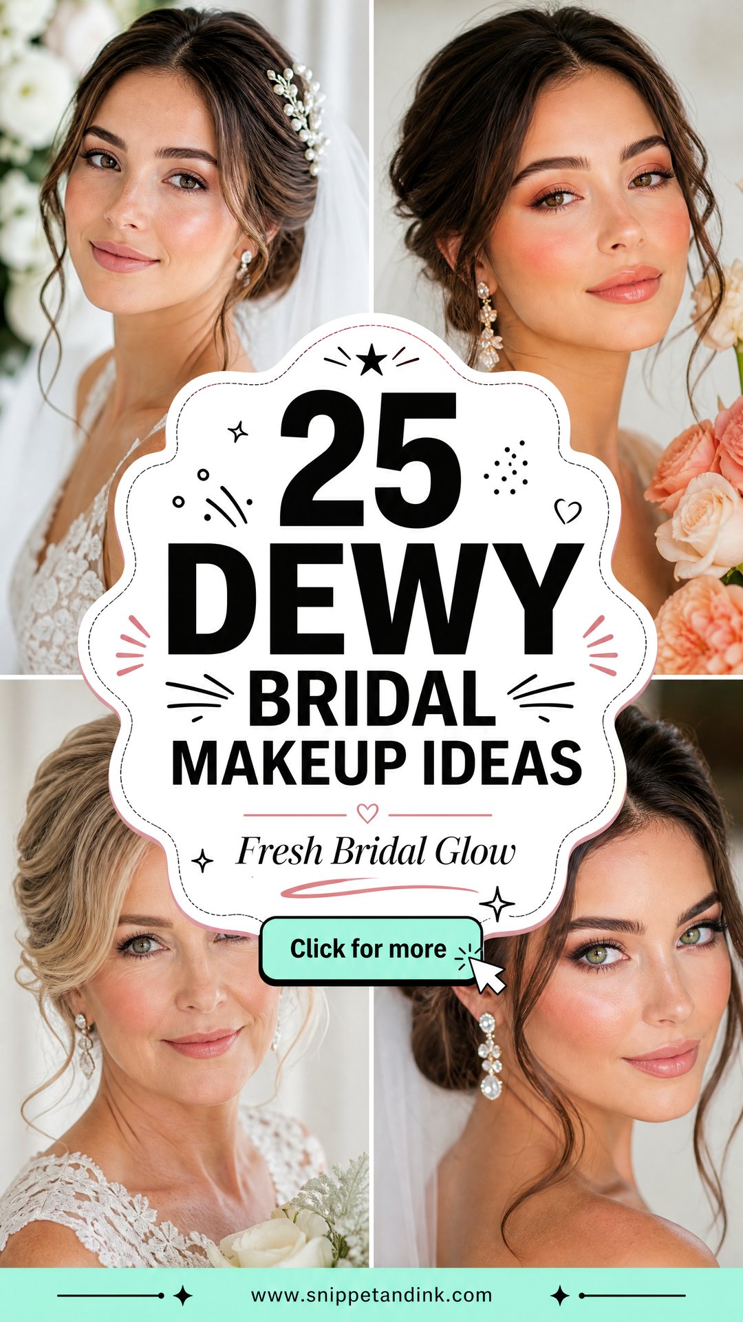 25 Dewy Bridal Makeup Ideas Fresh Glow for Modern Brides - 25 Dewy Bridal Makeup Ideas: Fresh Glow for Modern Brides