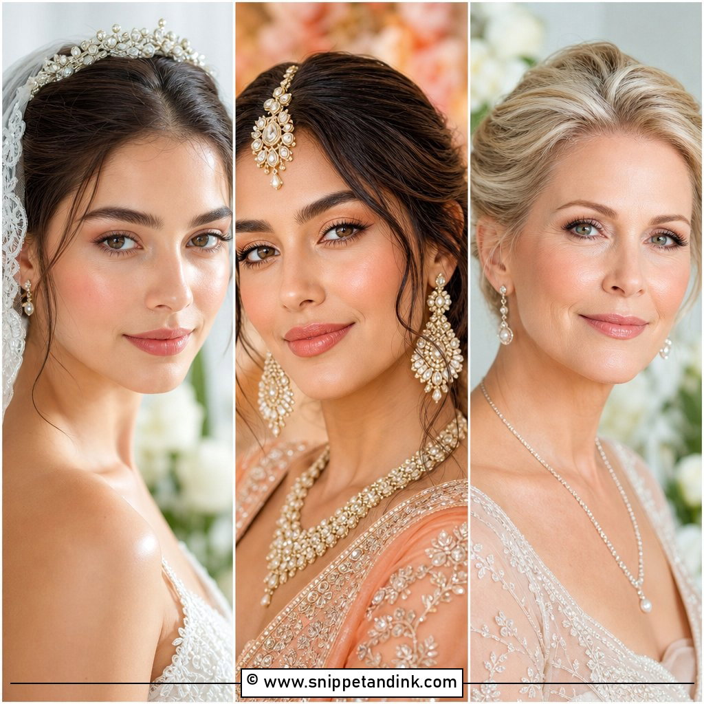 25 Dewy Bridal Makeup Ideas Fresh Glow for Modern Brides