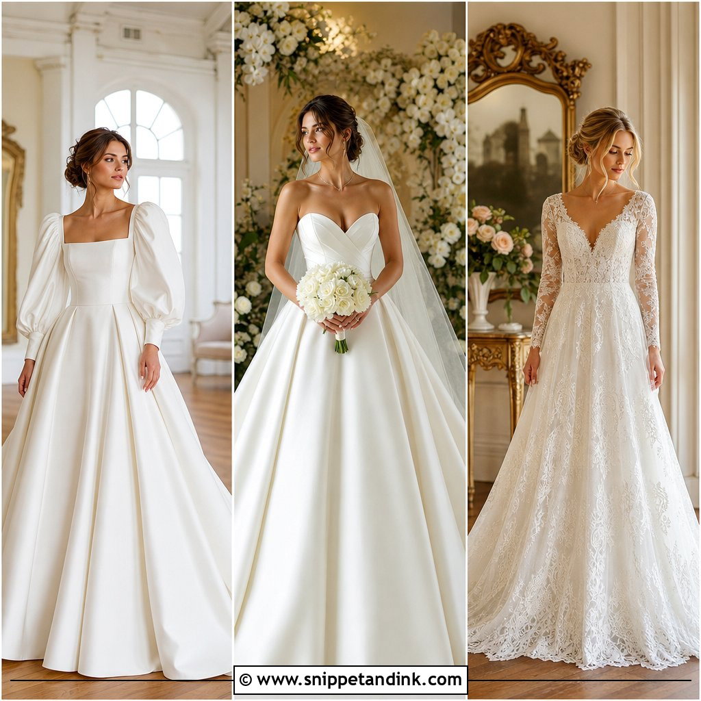 25 Diana Wedding Dress Ideas Inspired by Royal Elegance