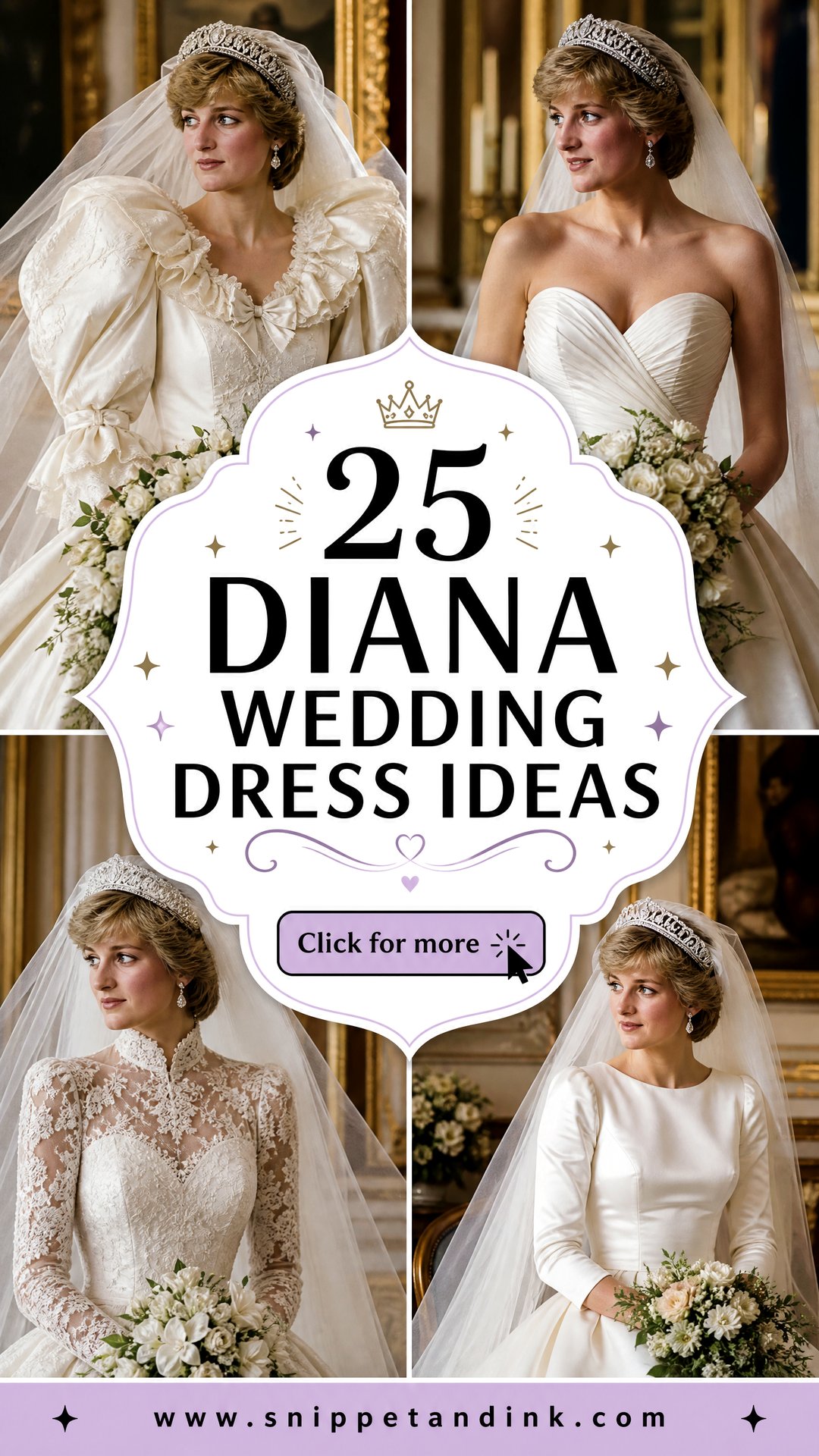 25 Diana Wedding Dress Ideas Inspired by Royal Elegance - 25 Diana Wedding Dress Ideas Inspired by Royal Elegance
