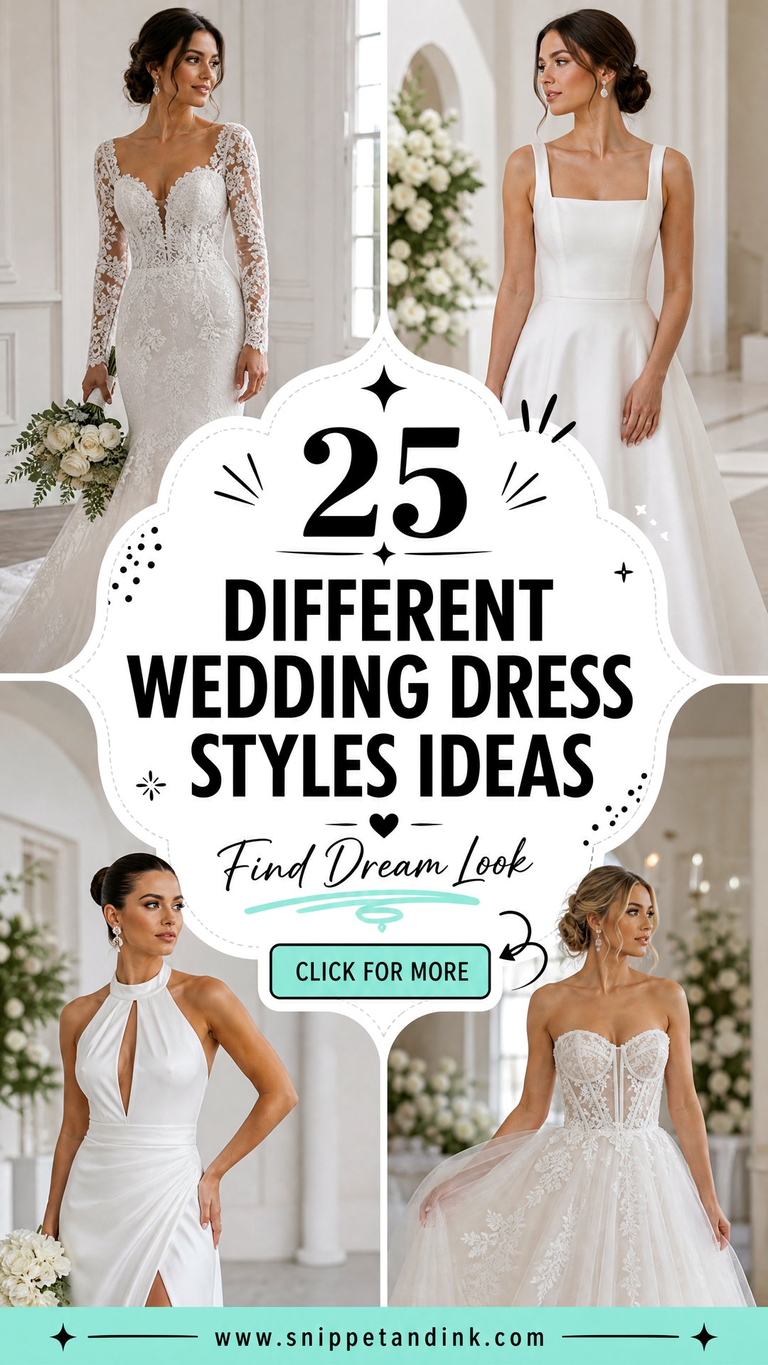 25 Different Wedding Dress Styles for Your Dream Look Today - 25 Different Wedding Dress Styles for Your Dream Look Today