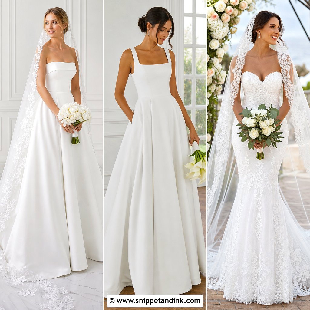 25 Different Wedding Dress Styles