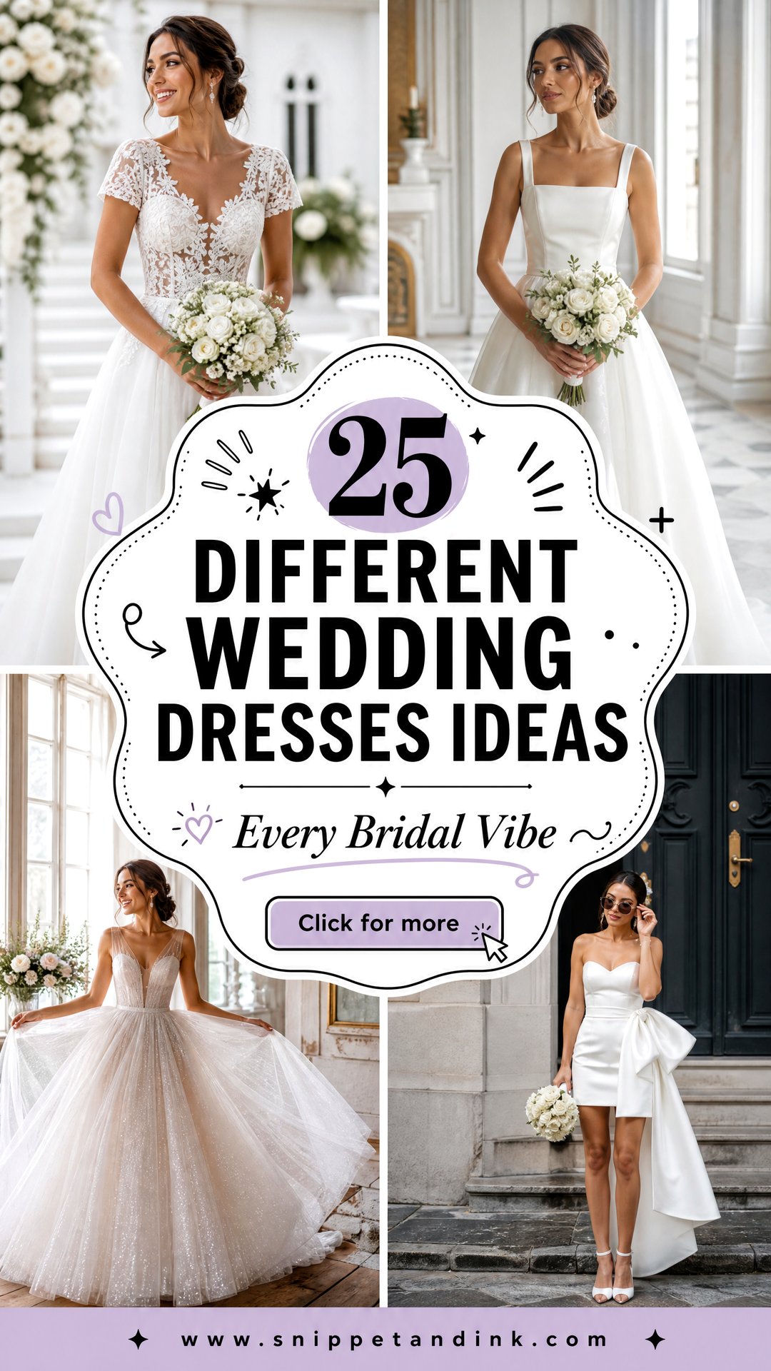 25 Different Wedding Dresses for Every Bridal Vibe Now - 25 Different Wedding Dresses for Every Bridal Vibe Now