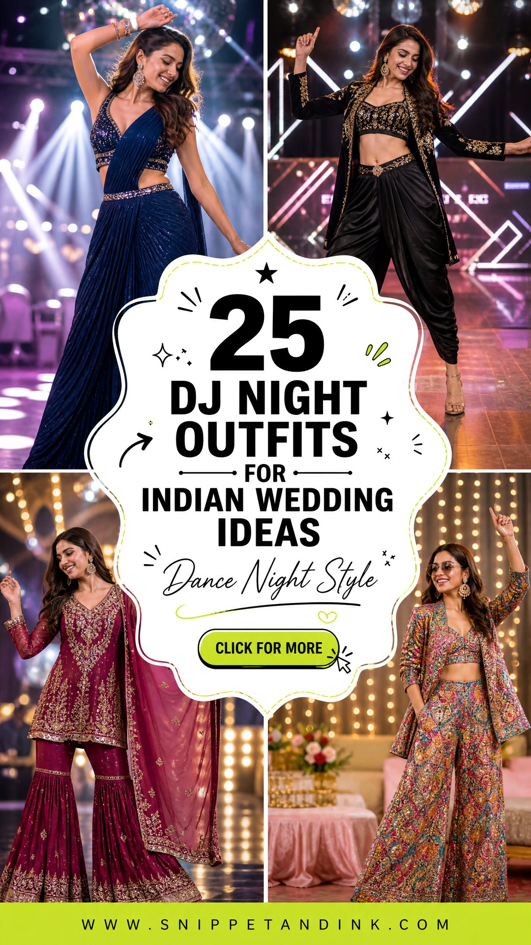 25 Dj Night Outfits for Indian Wedding to Dance in Style - 25 Dj Night Outfits for Indian Wedding to Dance in Style
