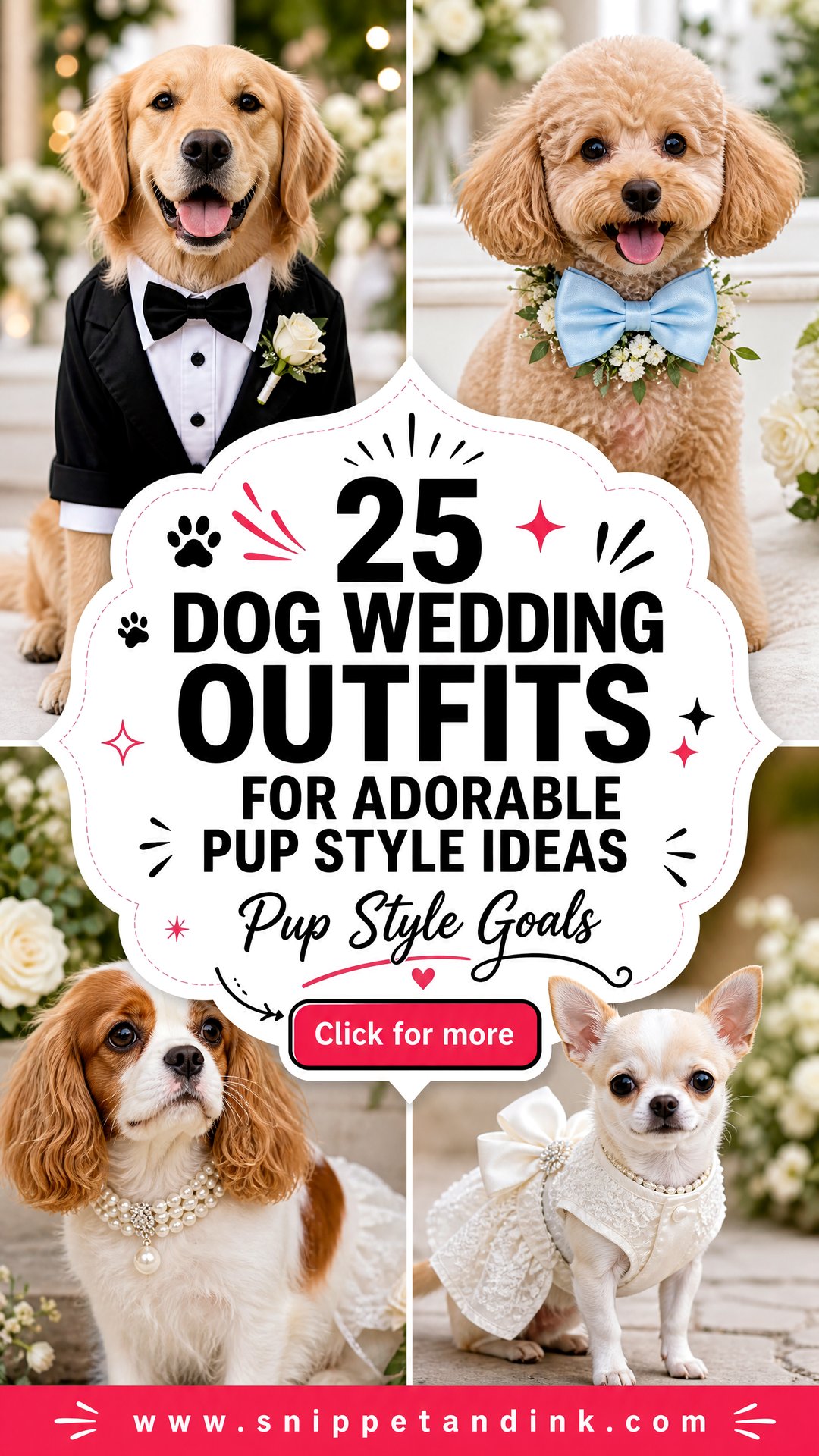 25 Dog Wedding Outfits for Adorable Pup Style Ideas Today - 25 Dog Wedding Outfits for Adorable Pup Style Ideas Today