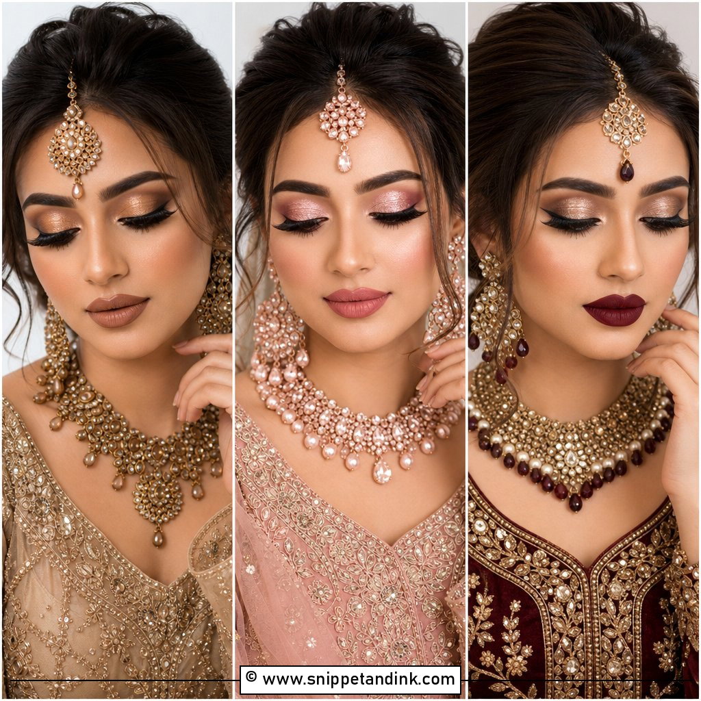 25 Dramatic Wedding Makeup Ideas for a Bold Bridal Glow