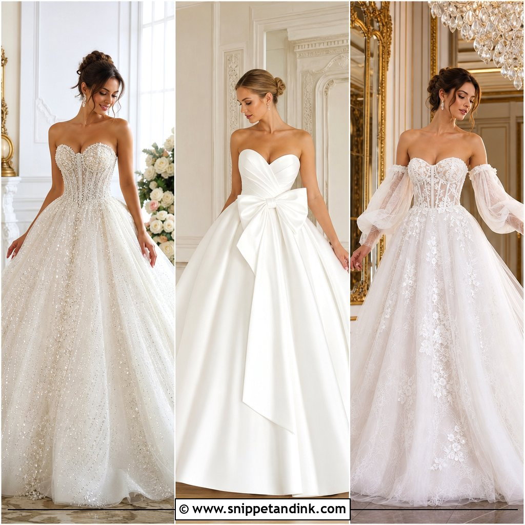 25 Dream Princesses Wedding Dresses for a Regal Bridal Moment